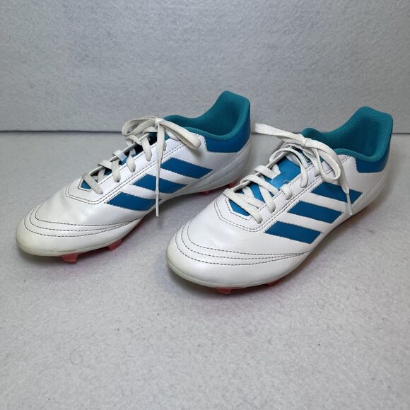 Adidas Goletto VI soccer cleats SGC 753002 white teal orange womens size 6-1/2 - Picture 4 of 10